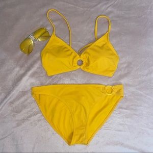 Mustard Yellow Bikini Set
